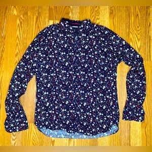 Cactus Man by Ricky Singh floral 100% cotton button up blouse